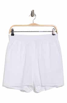 rag & bone Ella Cotton Poplin Eyelet Shorts