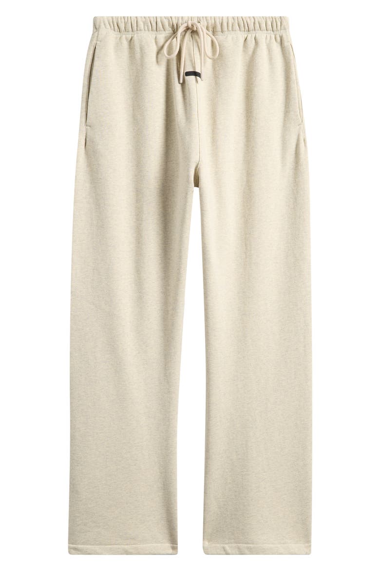 Signature Flare Sweatpants, Alternate, color, WASHED VANILLA HEATHER