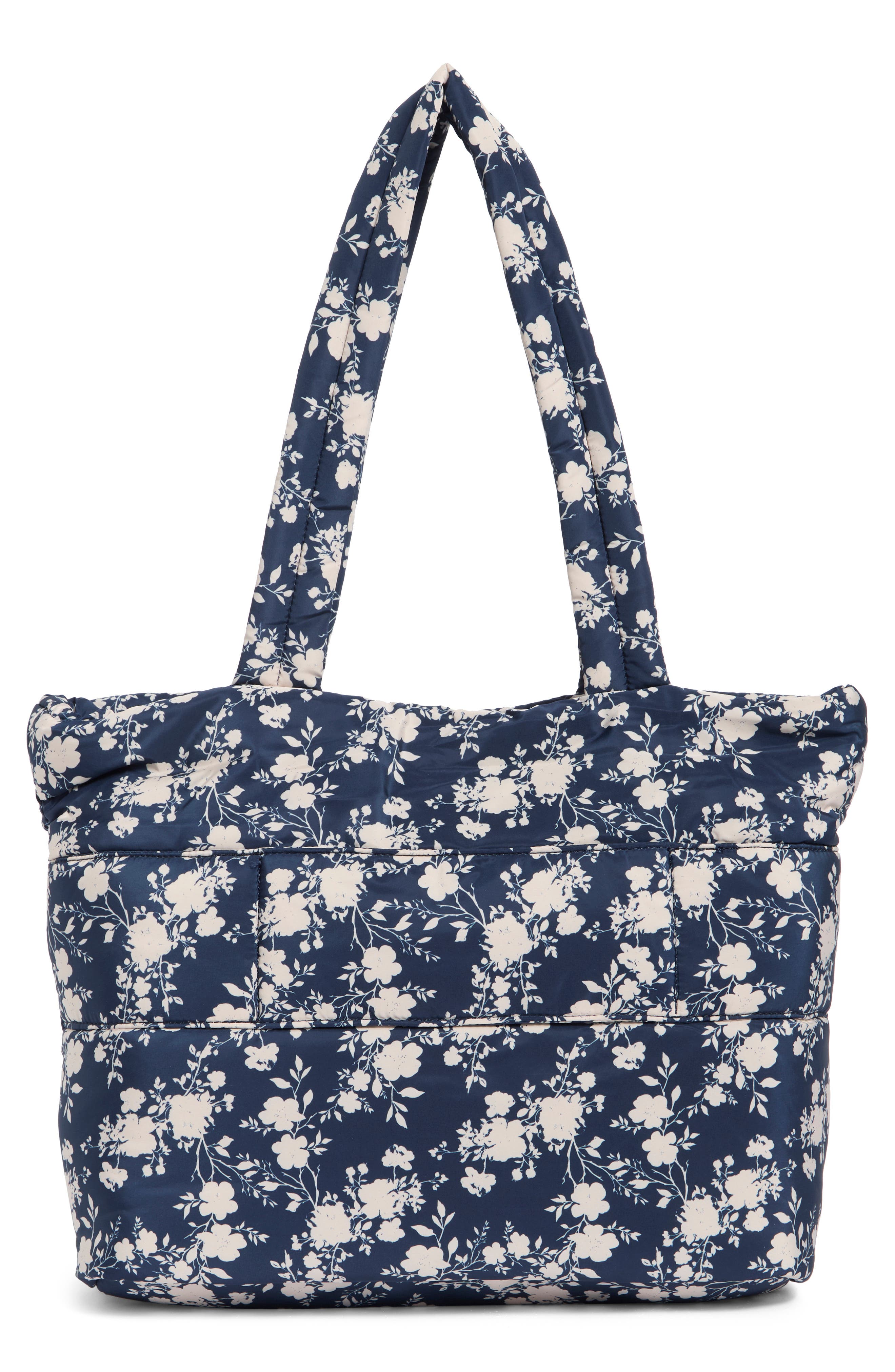 Bloom Tote Bag, Alternate, color, NAVY