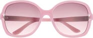 GUESS 60mm Butterfly Gradient Sunglasses