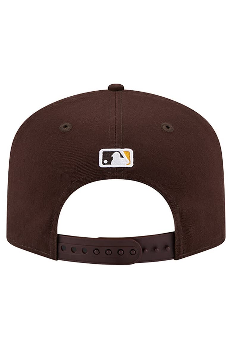 Men's New Era  Brown San Diego Padres Team 19TWENTY Adjustable Hat, Alternate, color, Brown