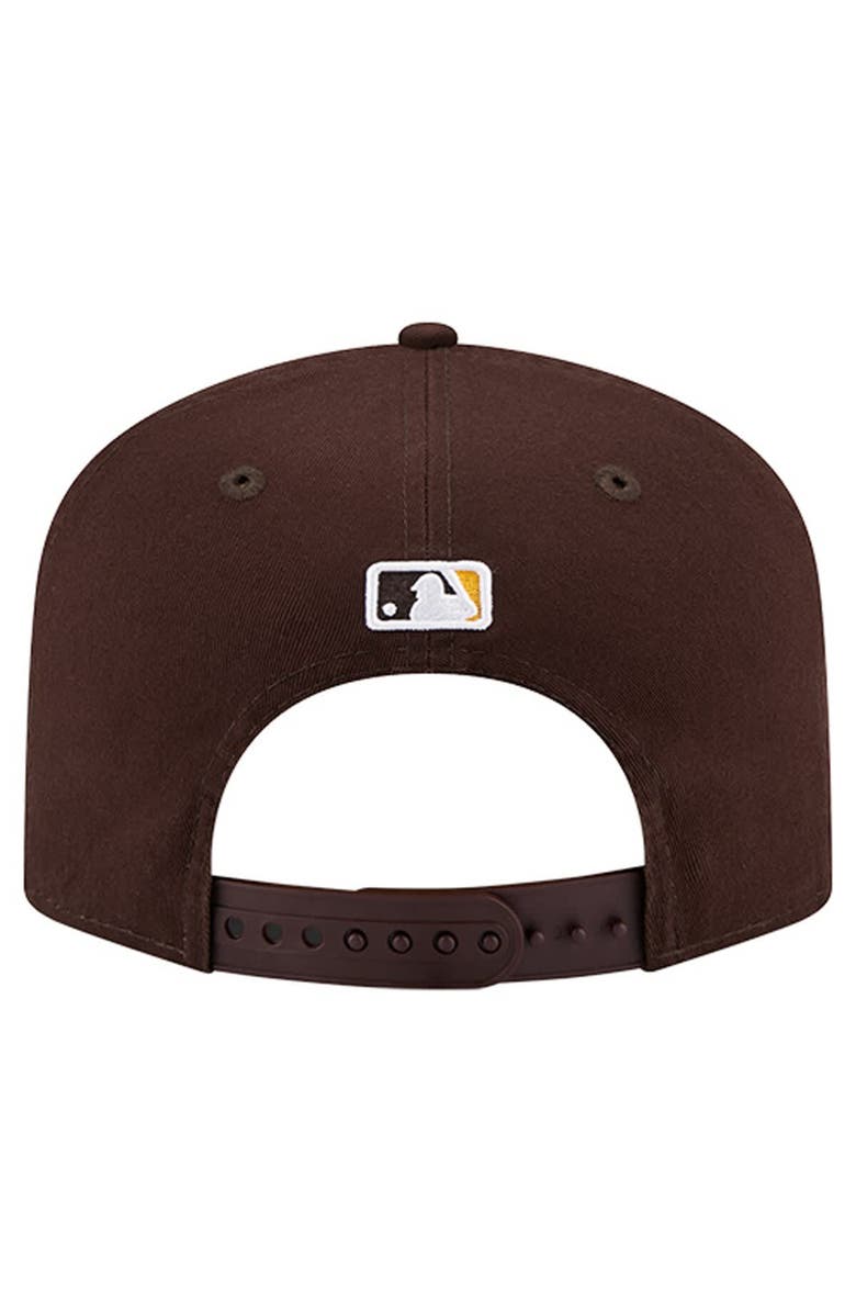 New Era Men's New Era Brown San Diego Padres Team 19TWENTY Adjustable Hat, Alternate, color, Brown