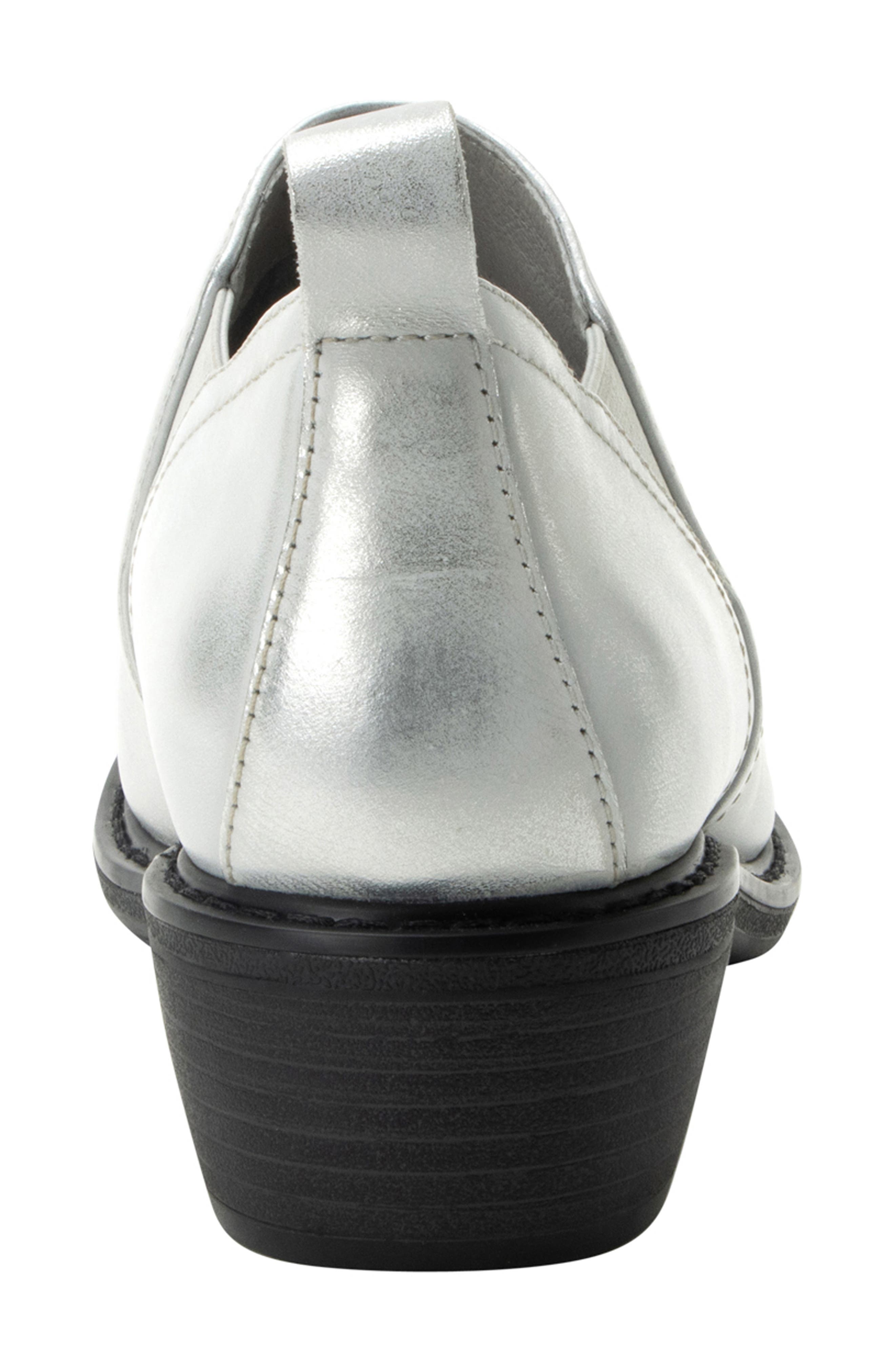 Alegria by PG Lite Merle Ankle Bootie, Alternate, color, Silver White