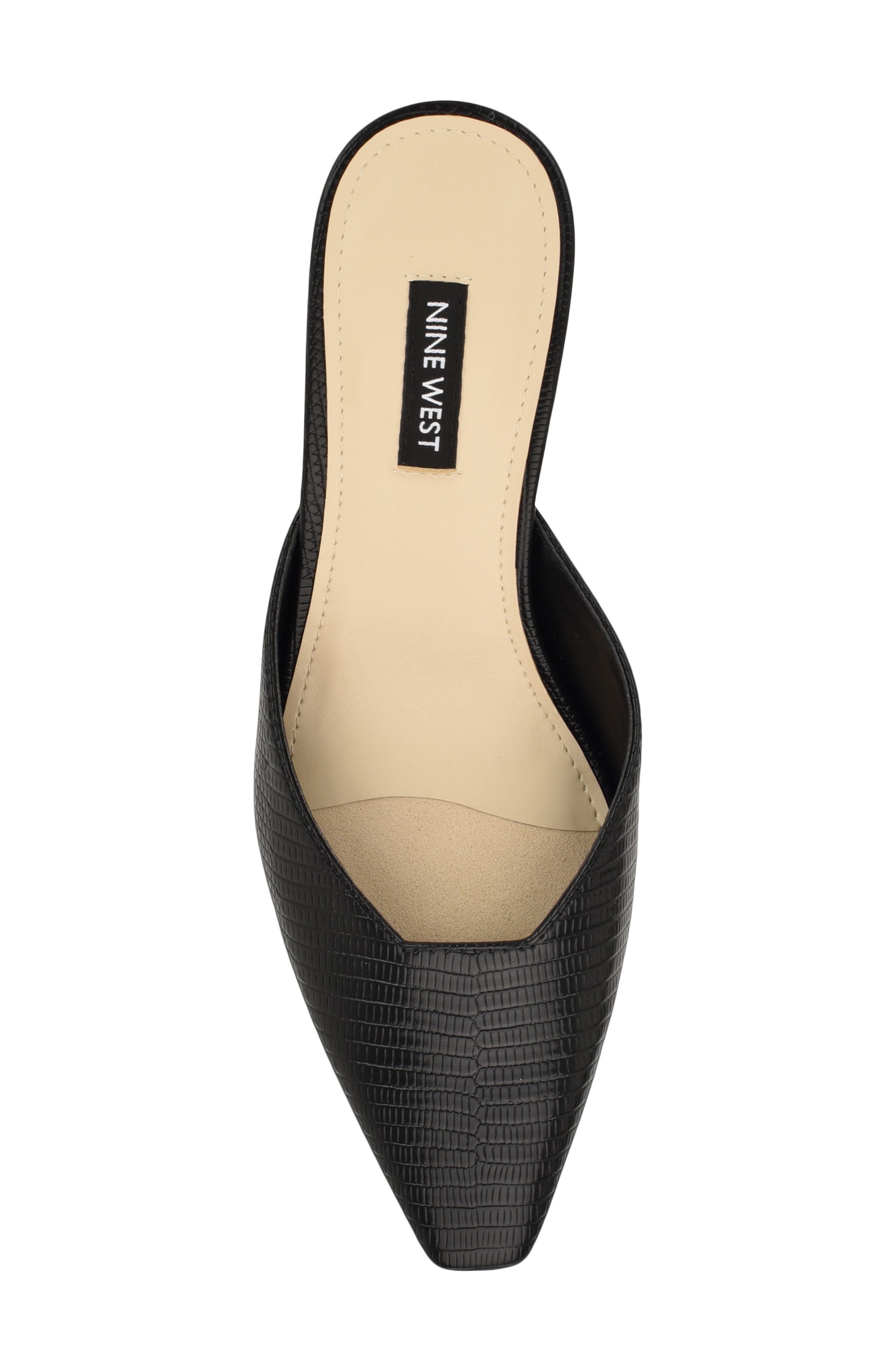 Nine West Camenla Mule, Alternate, color, Black