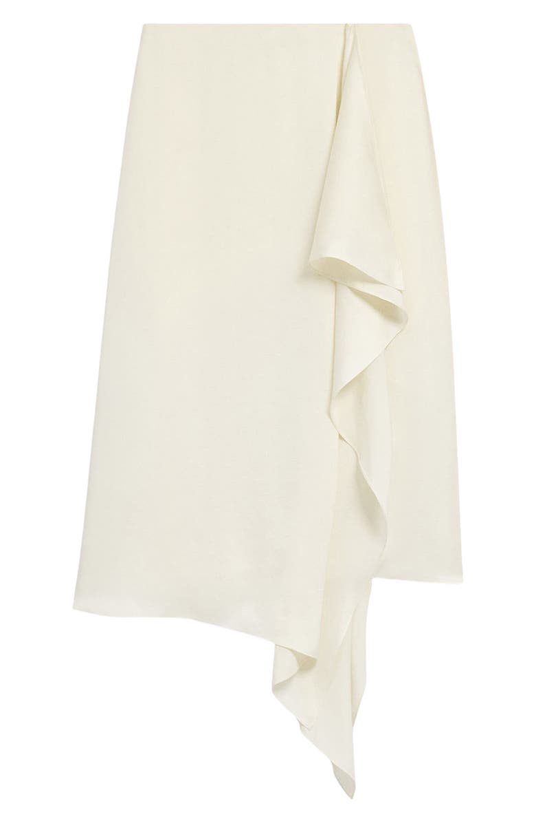 Theory Convertible Satin Skirt, Alternate, color, Lemongrass