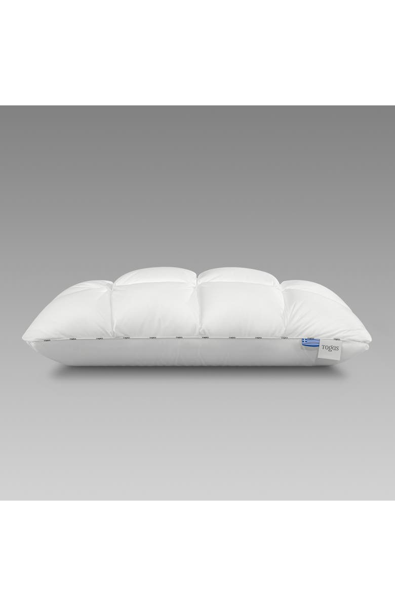 Togas Minoris pillow, Alternate, color, White