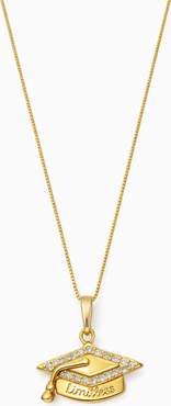 DLORIA Limitless Graduation Cap Pendant Necklace