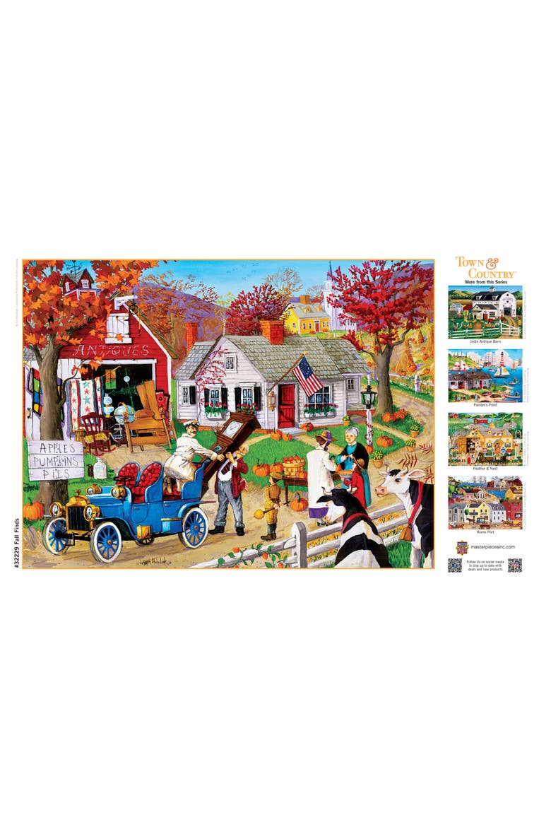 Fall Finds 300 Piece Jigsaw Puzzle, Alternate, color, Multicolor