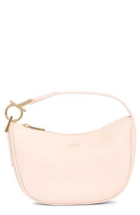 Mini Smile Leather Top Handle Bag