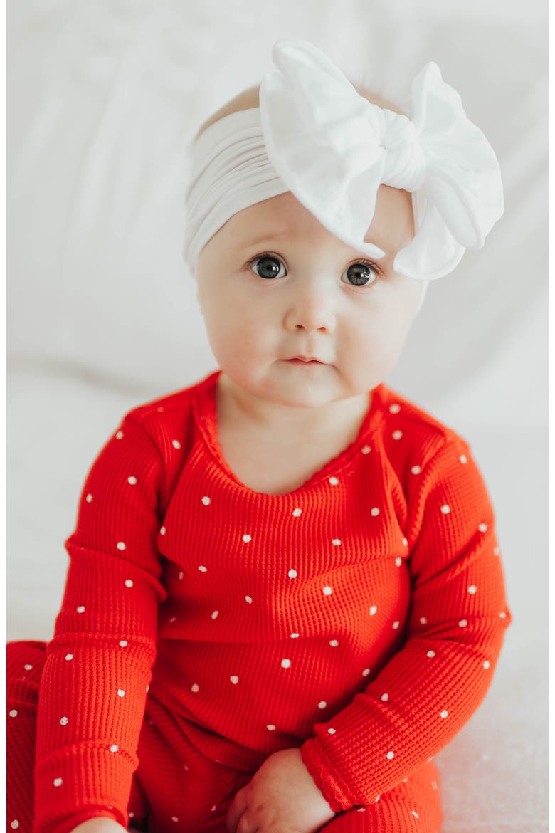 Fab-Bow-Lous Headband, Alternate, color, WHITE