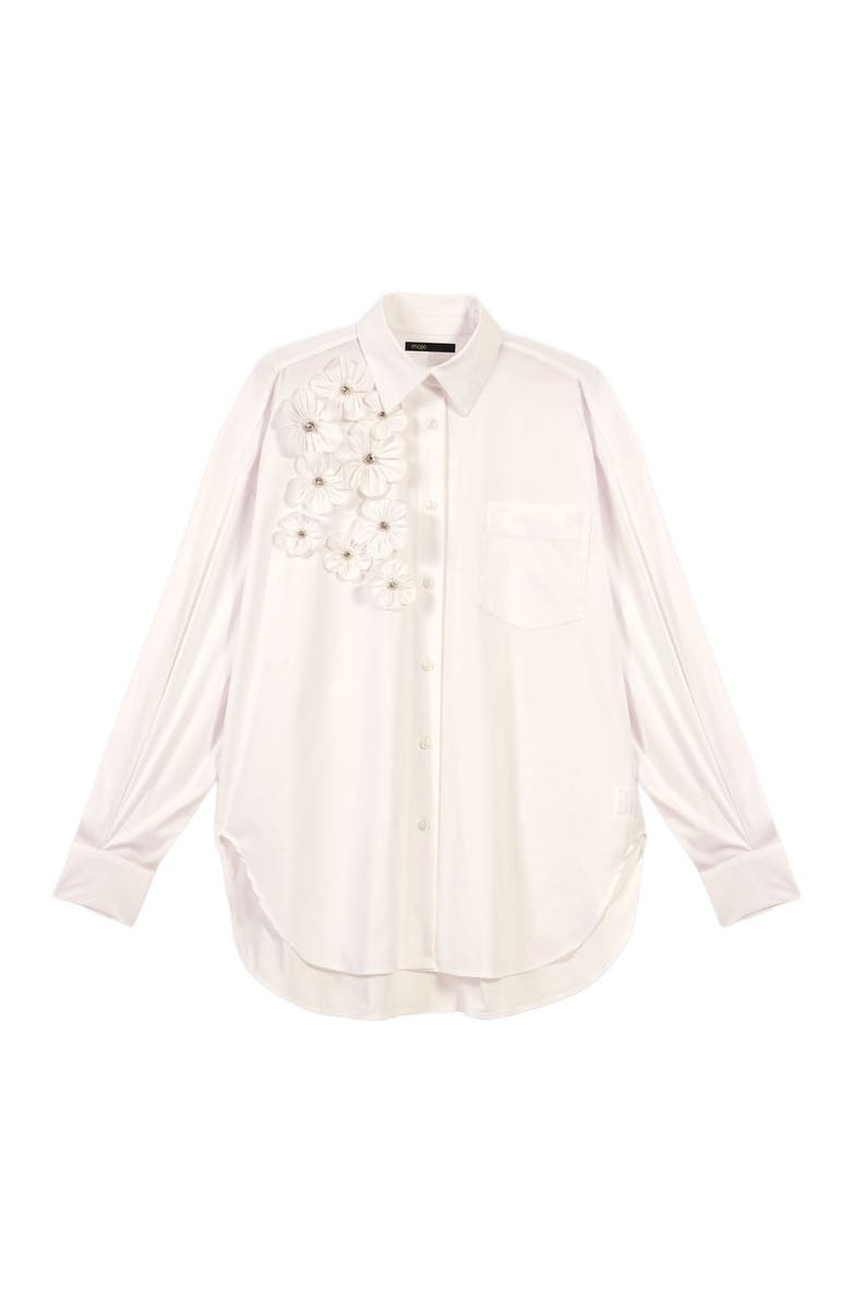 maje Long sleeve blouse, Main, color, 