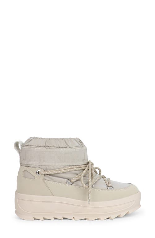 Pajar Galaxy Mini Waterproof Platform Ankle Bootie In Gray