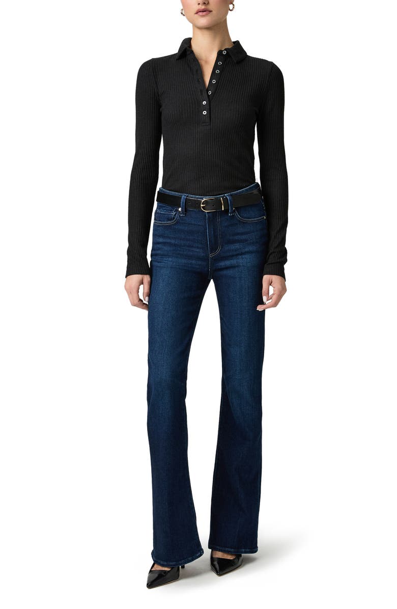 PAIGE Eden Rib Top, Alternate, color, Black