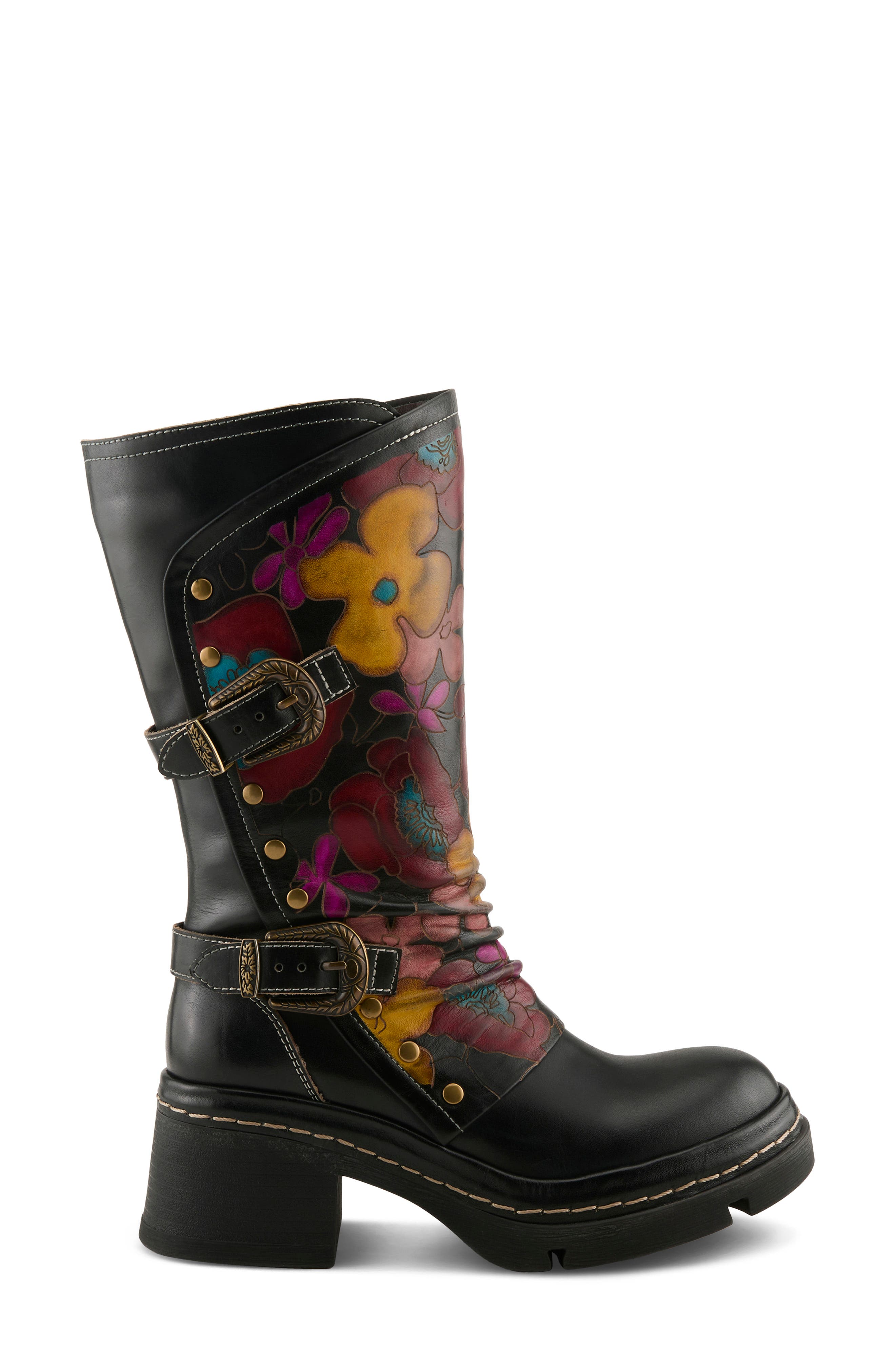 L'Artiste by Spring Step Coolvibes Platform Boot, Alternate, color, Black Multi