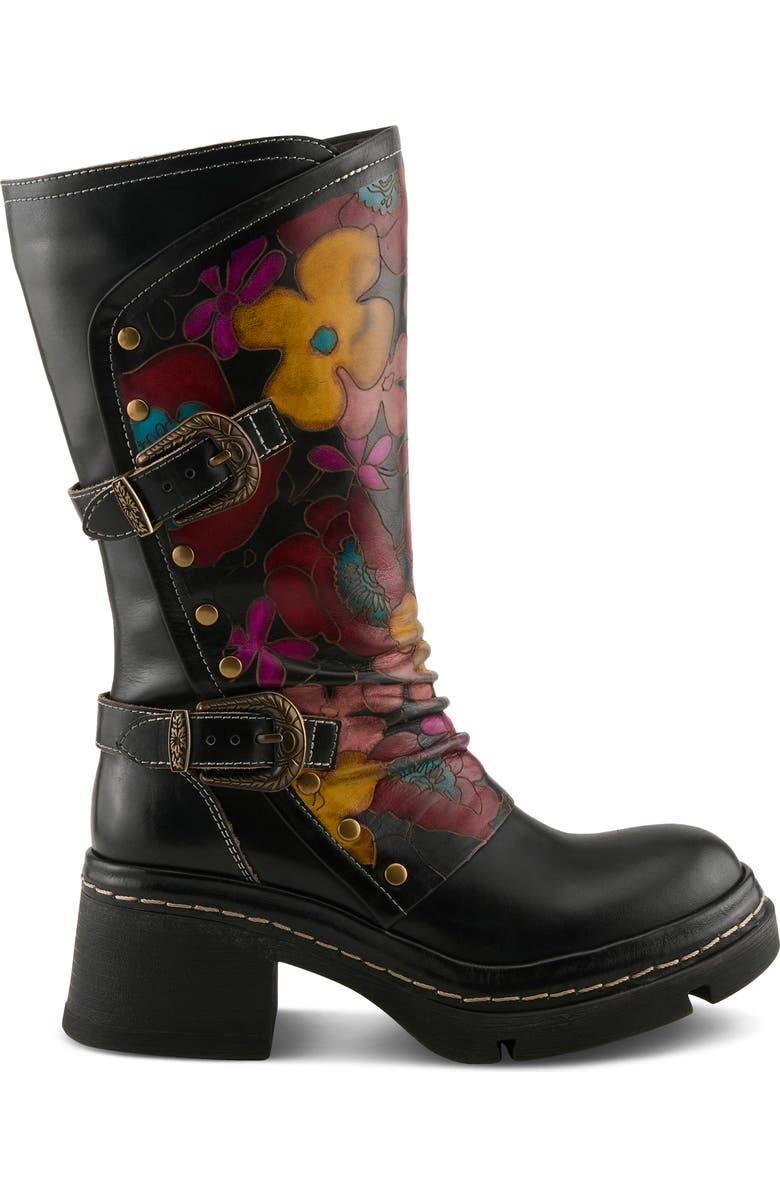 L'Artiste by Spring Step Coolvibes Platform Boot, Alternate, color, Black Multi