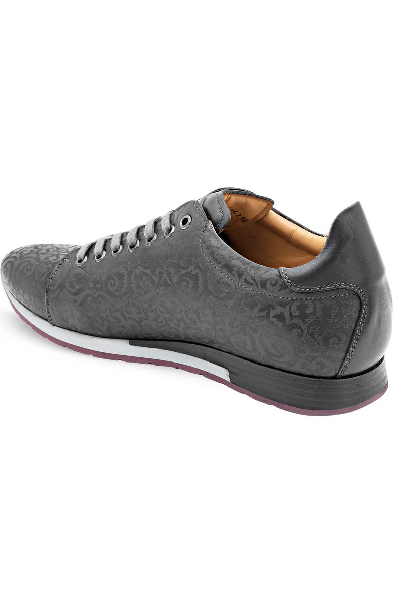 Mezlan Portico Low Top Sneaker, Alternate, color, Black
