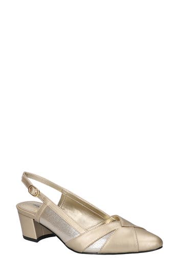 EASY STREET EASY STREET AVENA MESH SLINGBACK PUMP