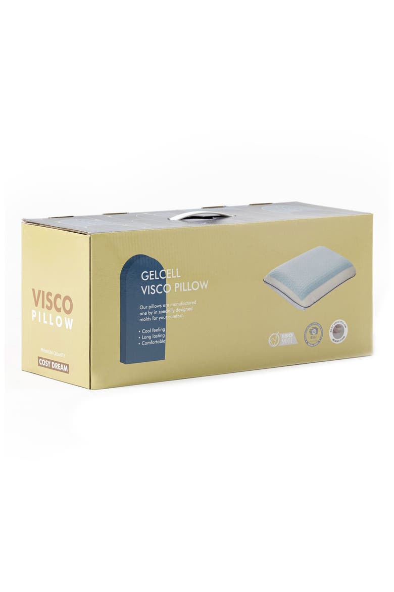 Gelcell Pillow, Alternate, color, BLUE