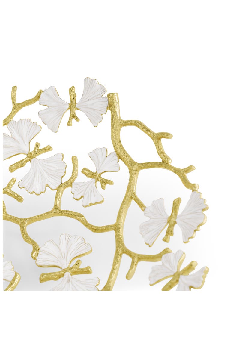 Butterfly Ginkgo Bread Basket, Alternate, color, GOLD MULTI