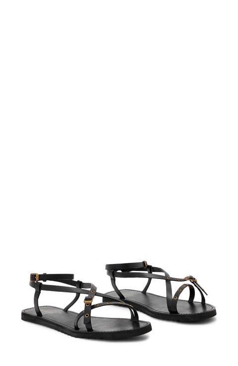 Tyla Eyelet Ankle Strap Sandal (Women)