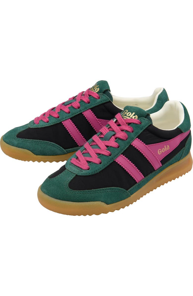 Gola Firefly Sneaker, Alternate, color, Black/Pine/Fuchsia