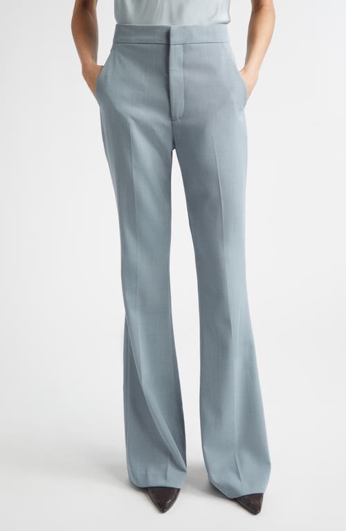 A.l.c . Sophie Ii Flare Wool Blend Pants In Blue