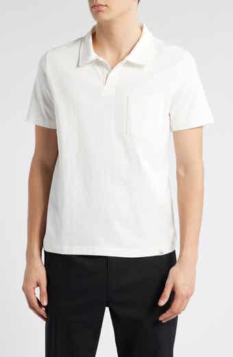 MERZ B SCHWANEN Classic Organic Cotton Jersey Polo with Pocket