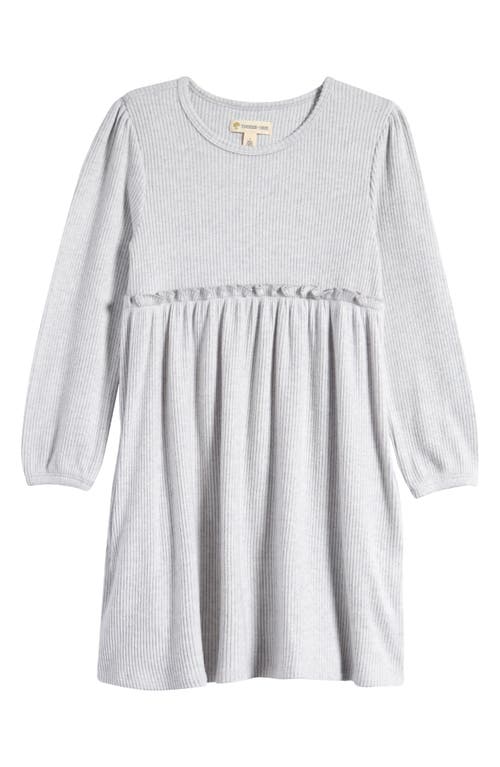 TUCKER + TATE TUCKER + TATE KID'S RUFFLE LONG SLEEVE DRESS 