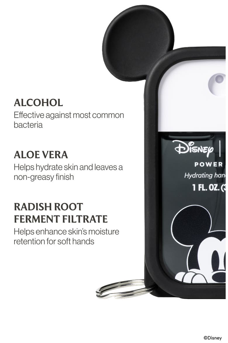 x Disney Wild Watermelon Hand Sanitizer & Mickey Mouse Mist Case Set, Alternate, color, BLACK