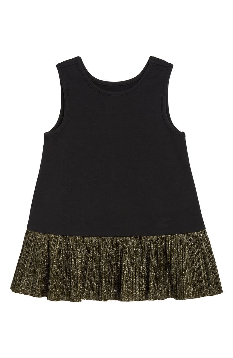 Pippa & Julie Kids' Camilla Stars Velvet Top, Tank & Pants Set, Alternate, color, Black