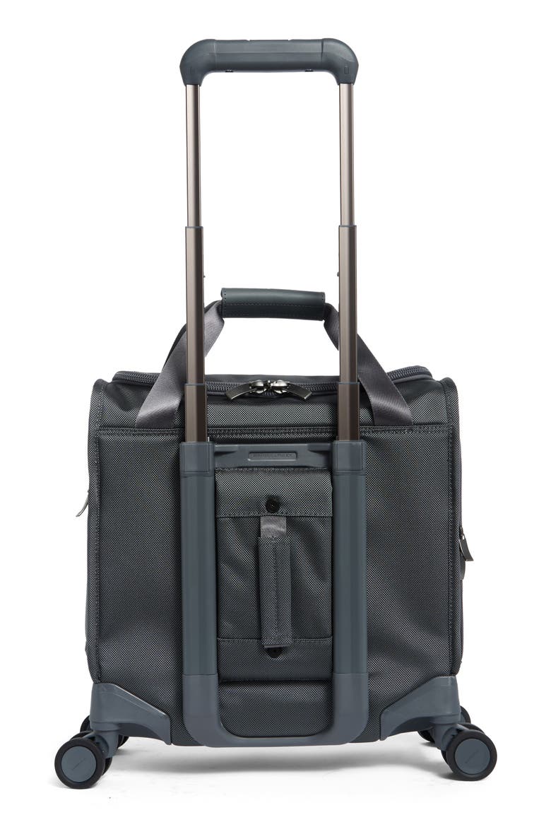 Baseline Cabin Spinner Carry-On Suitcase, Alternate, color, STEEL