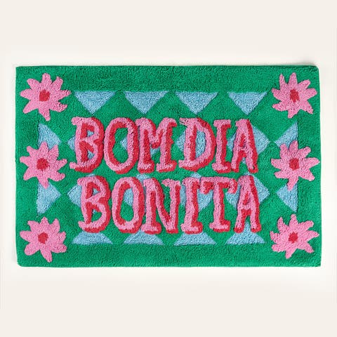 Punjab Bonita 100% Cotton Bath Mat 23.5" x Spa-Inspired