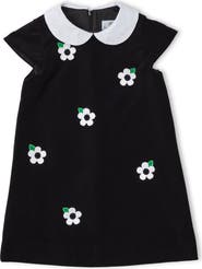 Florence Eiseman Velvet Dress With Flowers