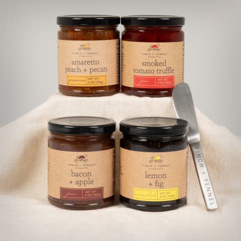 5 Piece Jams & Jellies Sampler Pack Gift Box