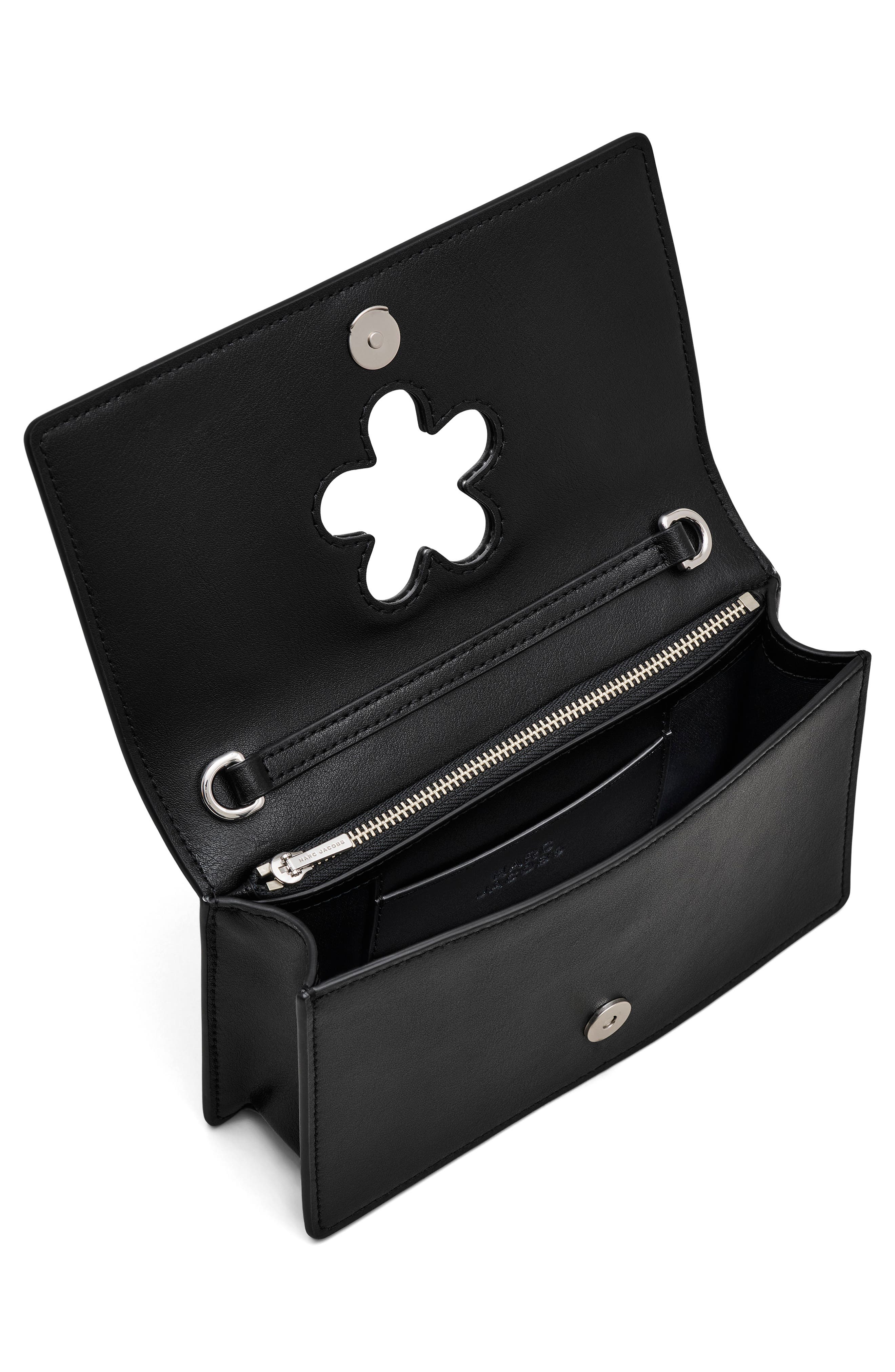 Marc Jacobs The Mini Icon Stud Glam Mirror Mini Bag, Alternate, color, Black Multi