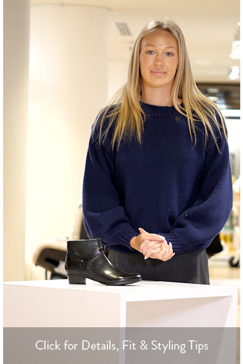 Stefany Block Heel Bootie video