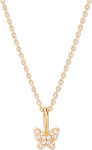 Brook and York Adeline Butterfly Pendant Necklace