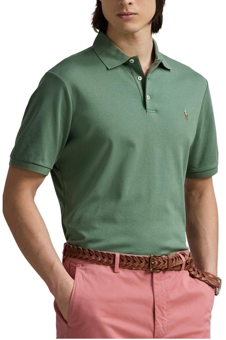 Classic Fit Cotton Polo, Main, color, FATIGUE