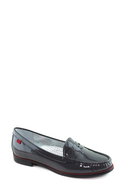 East Village Patent Leather Penny Loafer