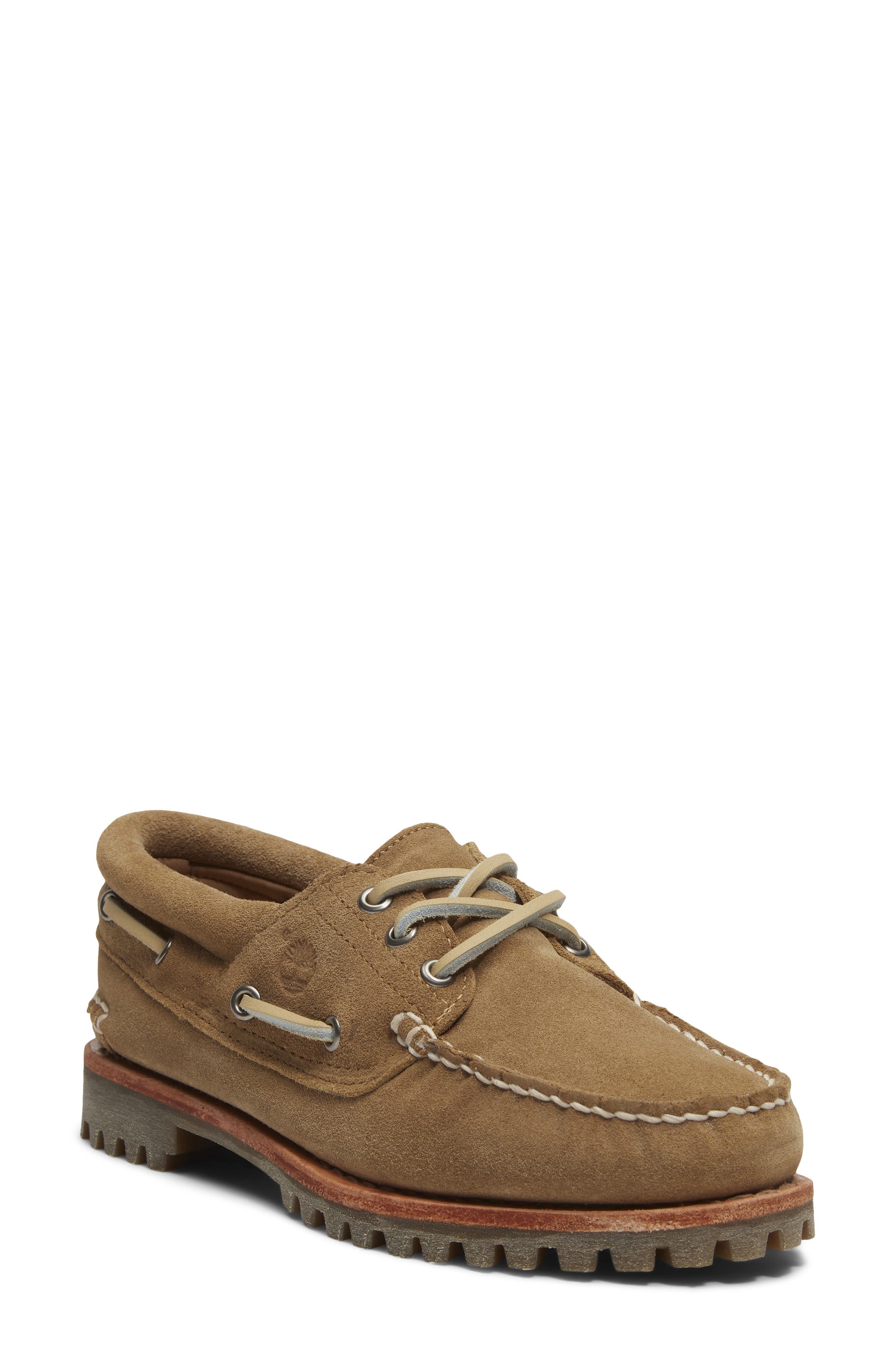 Timberland 'Noreen' Boat Shoe, Main, color, Medium Beige Suede