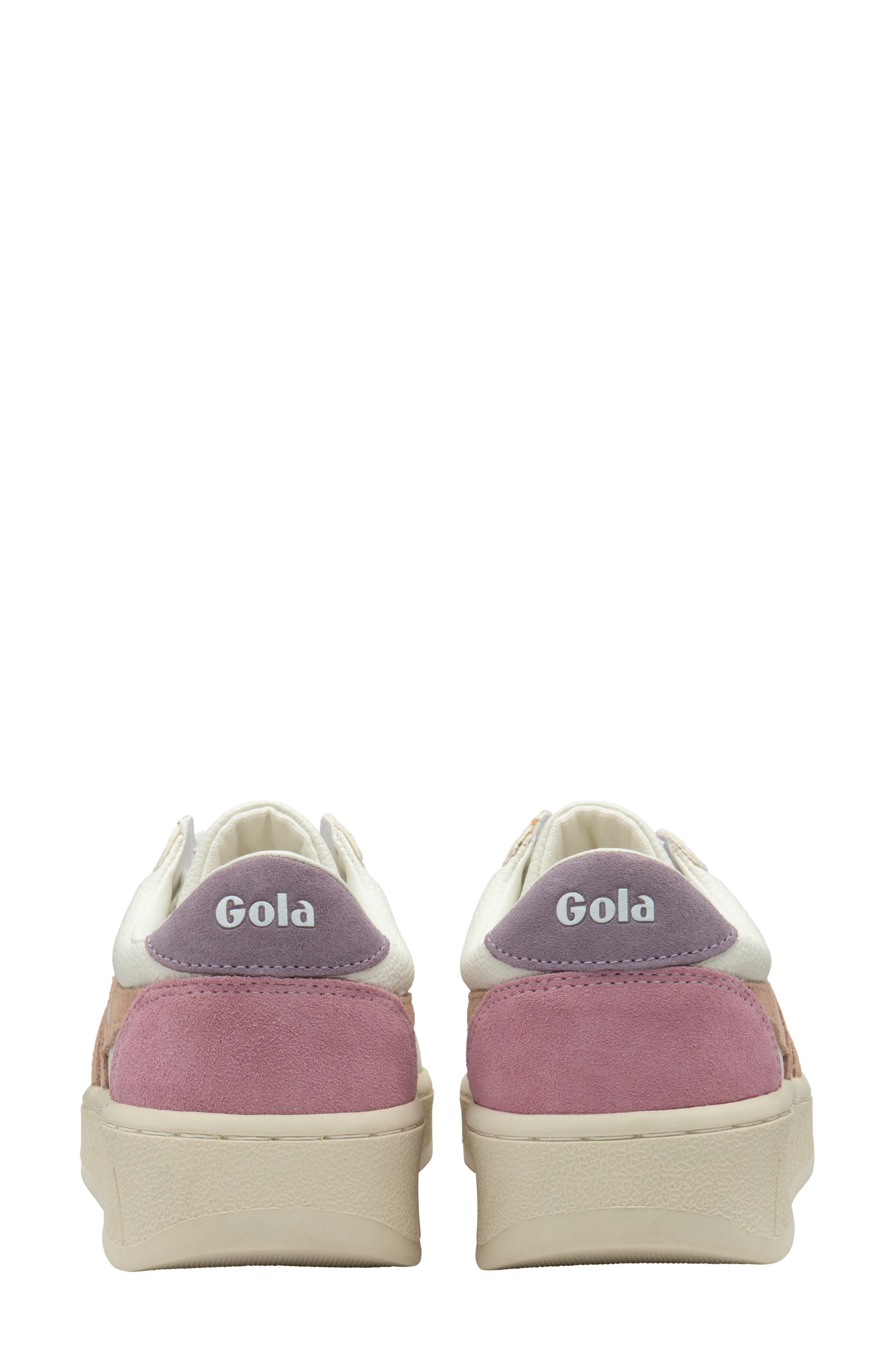 Gola Classics Grandslam Trident Sneaker, Alternate, color, White/ Cameo/ Lily