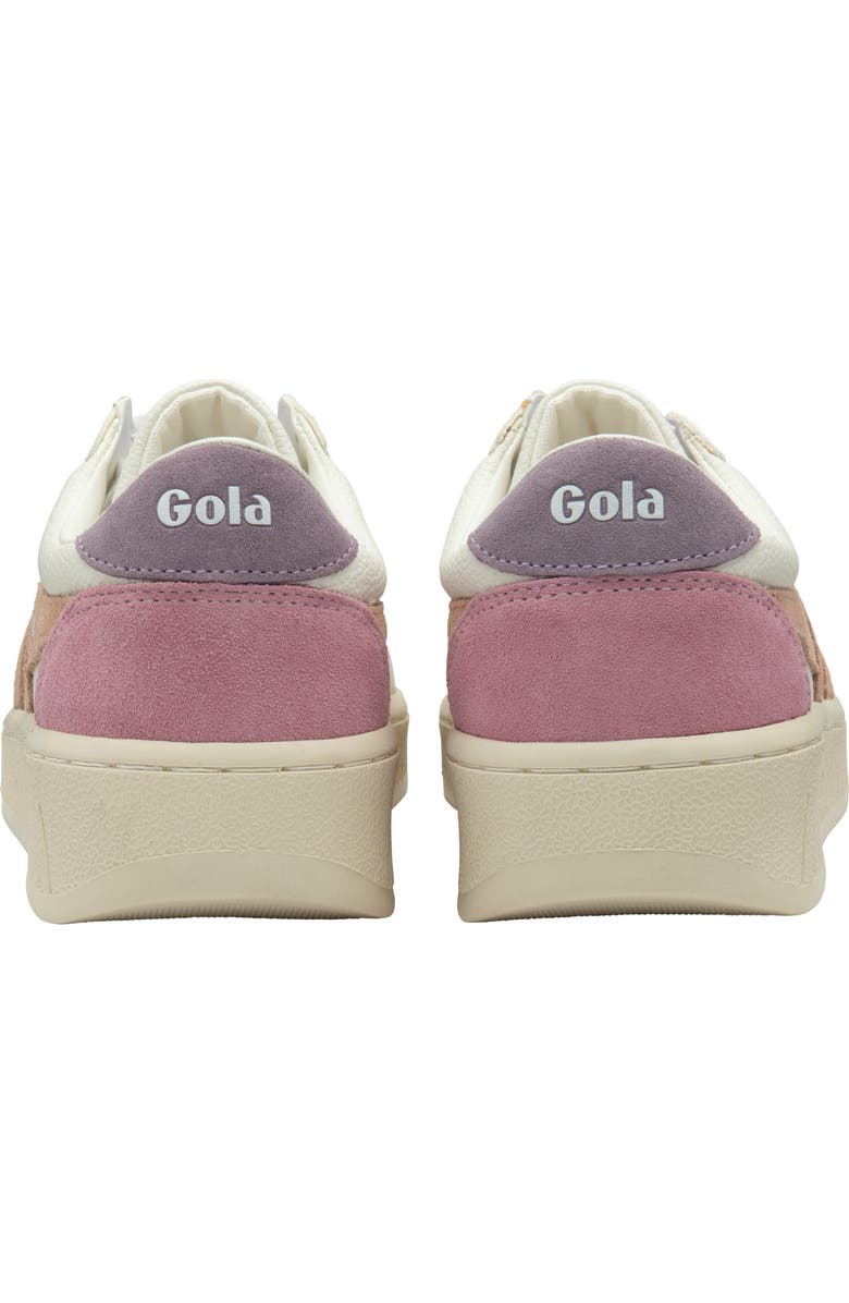 Gola Classics Grandslam Trident Sneaker, Alternate, color, White/ Cameo/ Lily