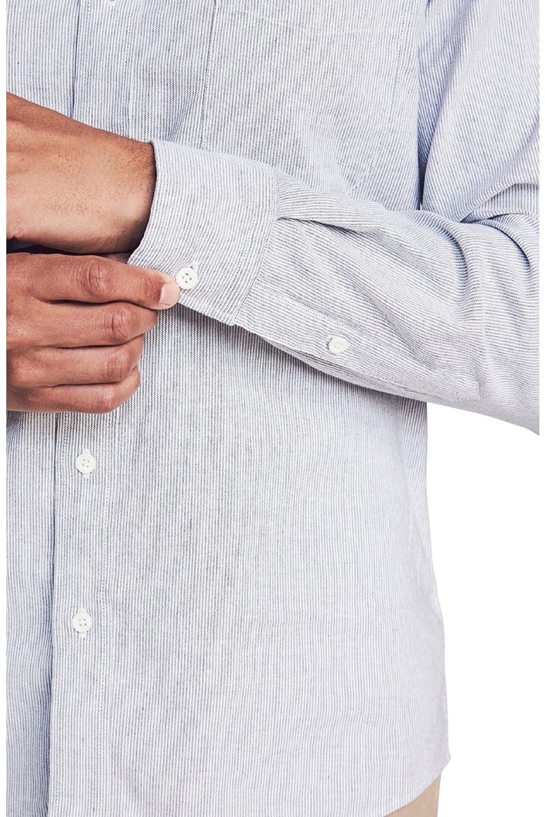 Regular Fit Stretch Oxford Button-Down Shirt, Alternate, color, CLASSIC STRIPE