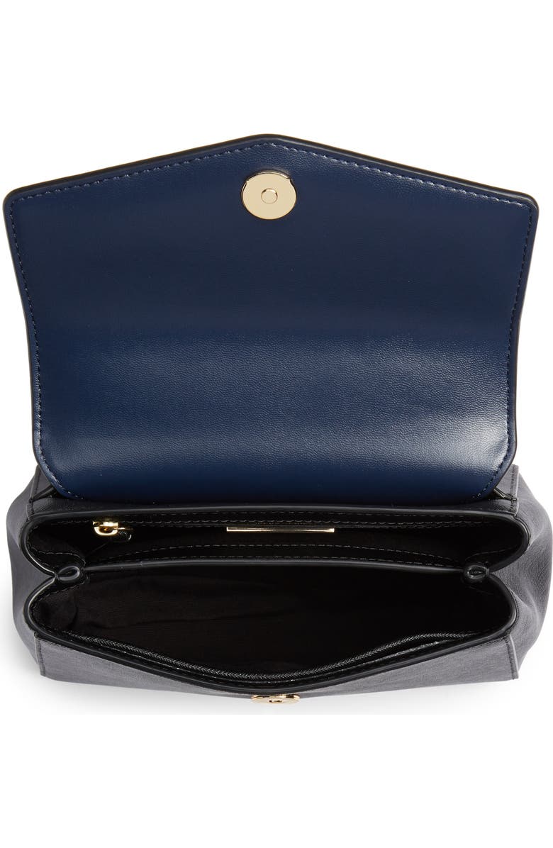 Tory Burch Small Robinson Saffiano Leather Top Handle Satchel, Alternate, color,
