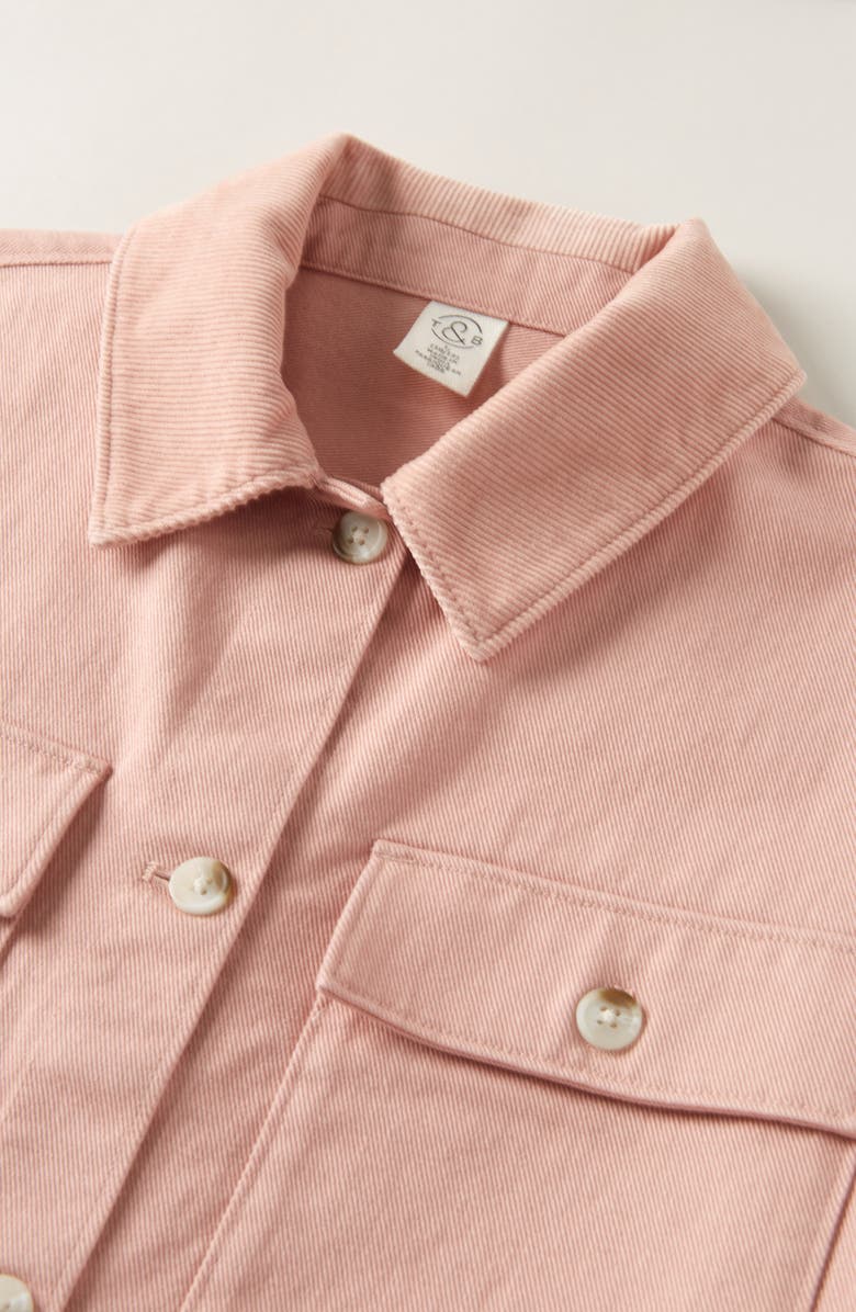 Treasure & Bond Kids' Chore Jacket, Alternate, color, Pink Misty