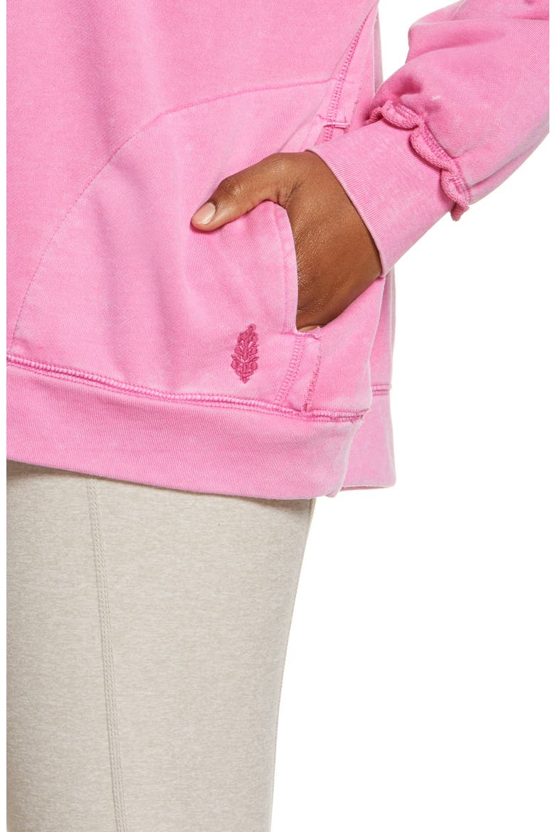 Free People FP Movement Metti Crewneck Sweatshirt, Alternate, color, VIVACIOUS VIOLET