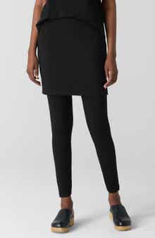 Skirted Ankle Leggings