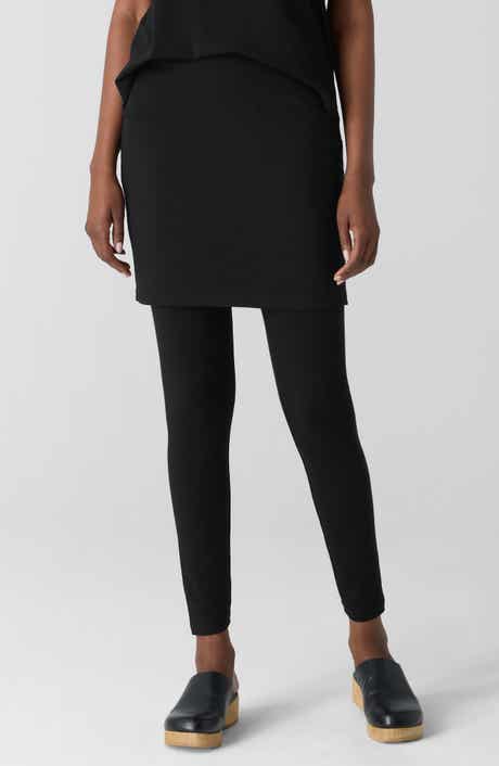 Skirted Ankle Leggings