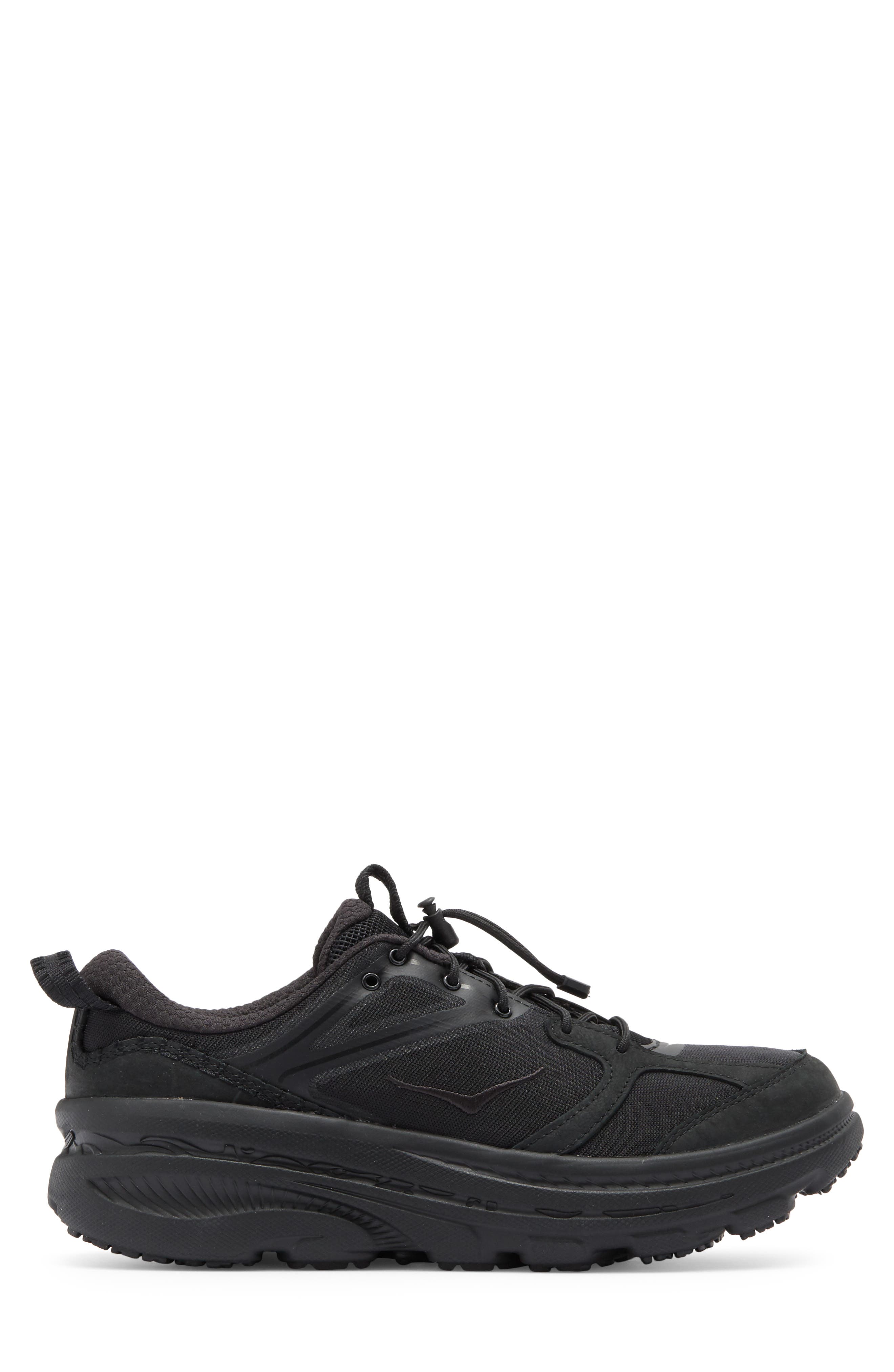 HOKA Bondi B3LS Sneaker, Alternate, color, Black / Carbon Black