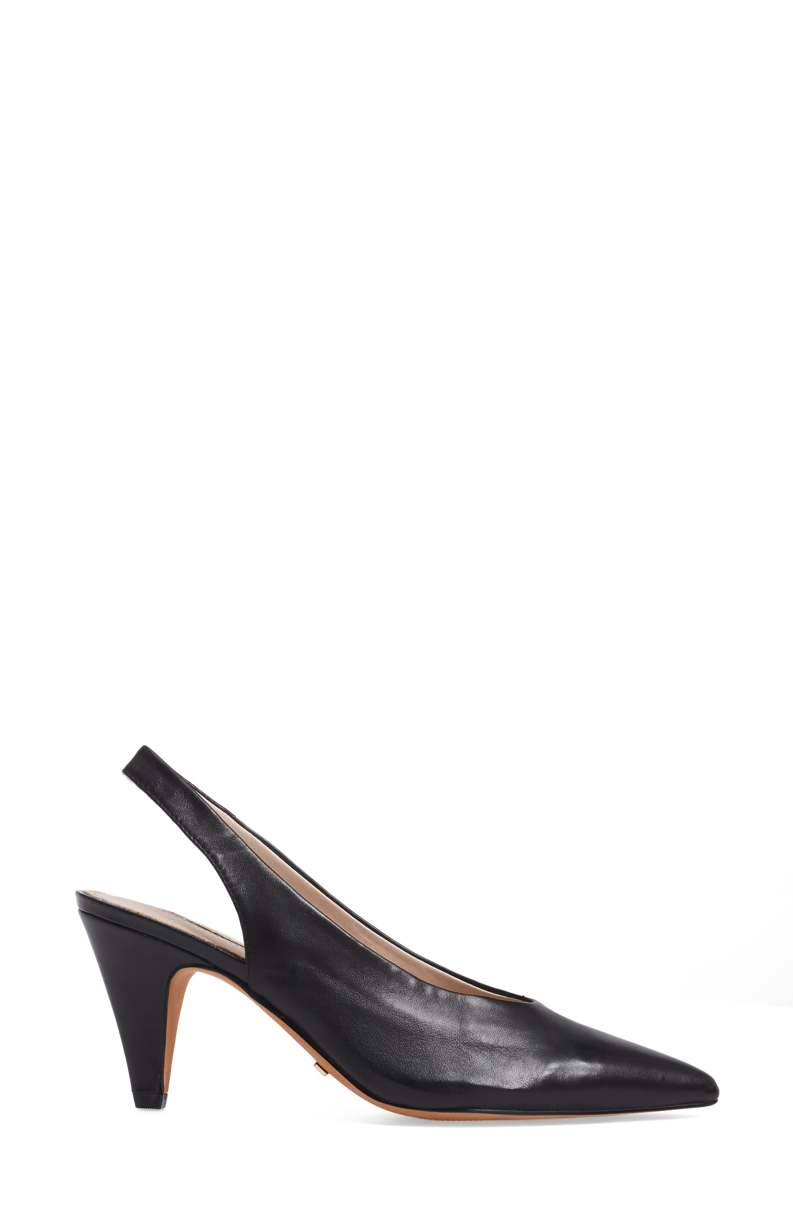 Topshop Jetset Slingback Pump, Alternate, color, 